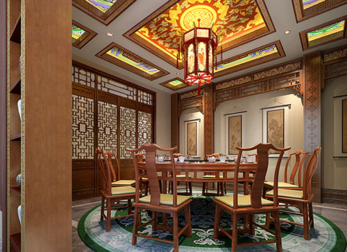 尚义中式古典风格家居装修设计效果图